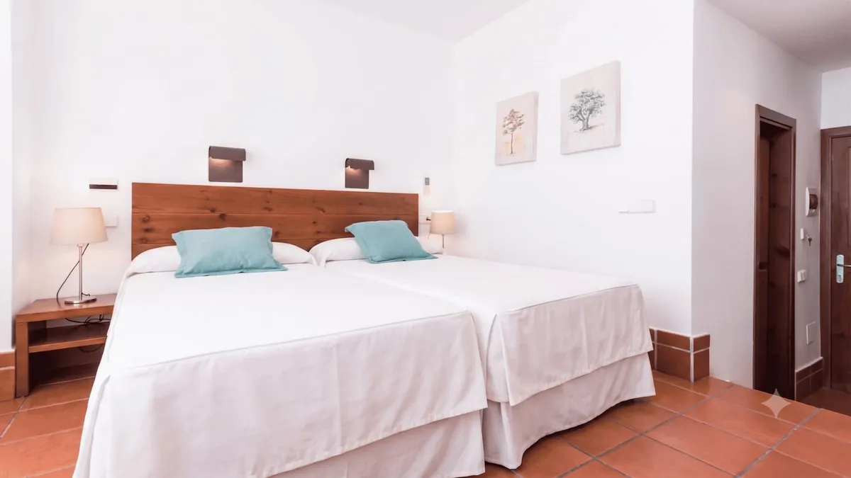 Habitación doble con dos camas