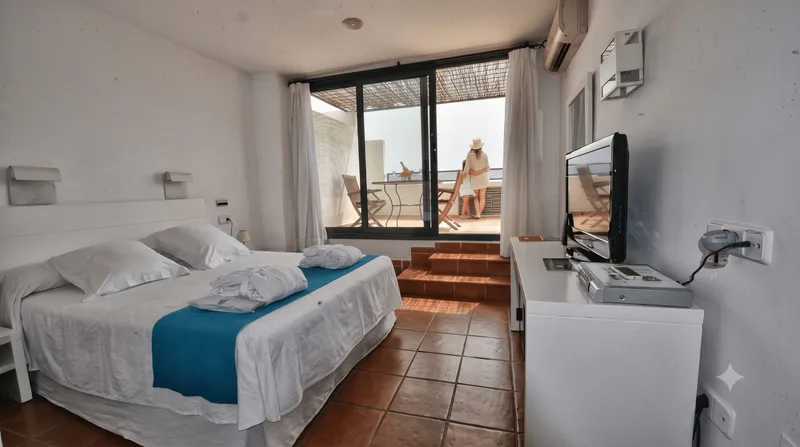 Doble Vistas al Mar - cama doble